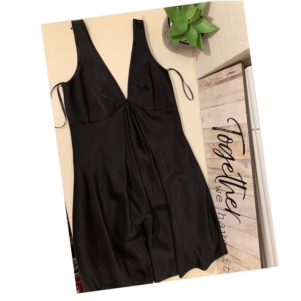 NWT Calvin Klein black bubble cocktail dress
